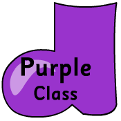 class wellies purple